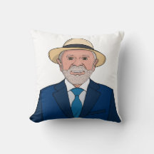 President Lula da Silva Konst - Brasiliansk ledare