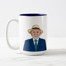 President Lula da Silva Konst - Brasiliansk ledare