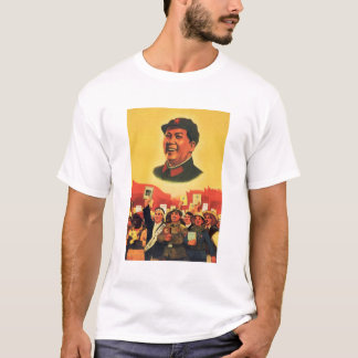 President Mao är den röda Solen i mitt hjärta. T Shirt