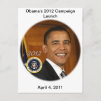 President Obama 2012 Kampanj Launch