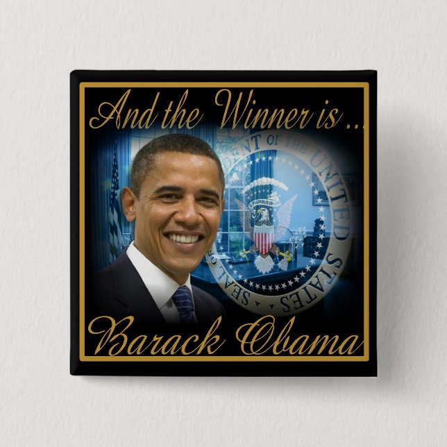 President Obama 2012: omval Knapp (Framsida)