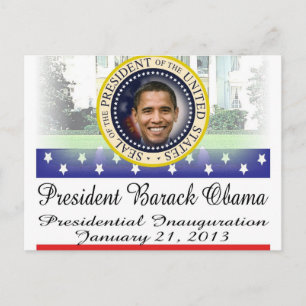 President Obama 2012: omval Vykort