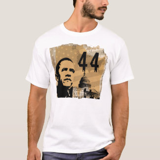 President Obama 44 - man uttrycker tal T-shirt