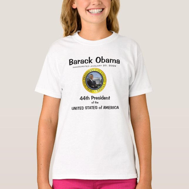 President Obama - Barn Ringer T-shirt (Framsida)