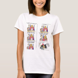 President Obama & Bo visar känslor - roligt T-shirt