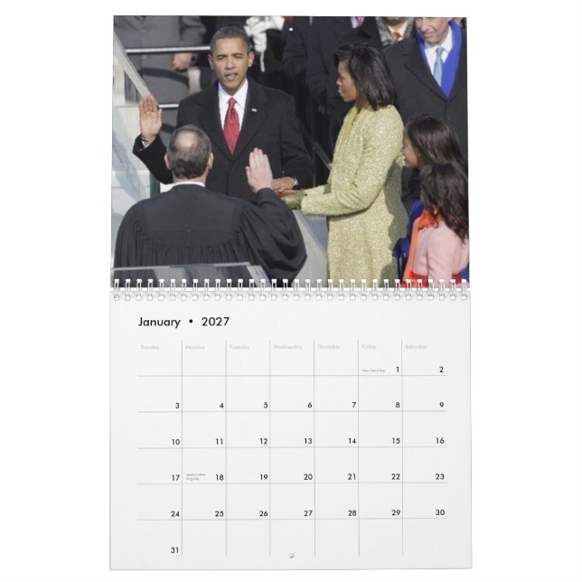 President Obama Calander Kalender (Jan 2027)