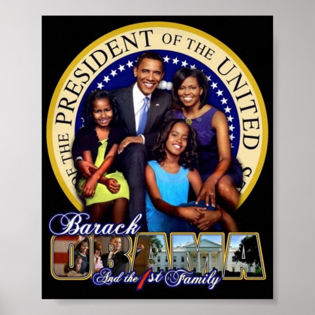 President Obama Family Poster (Framsidan)