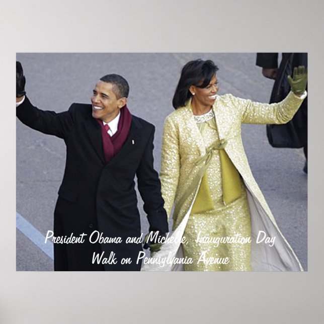 President Obama Inauguration Day Walk Poster (Framsidan)