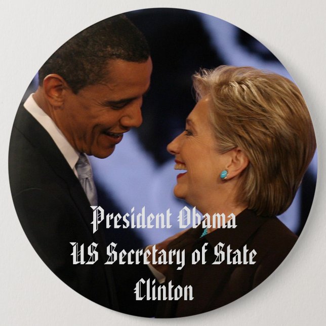 President Obama Inauguration Keepsakes 6" Knapp (Framsida)
