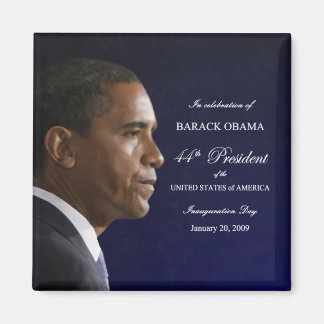 President Obama-installationen Firande Magnet
