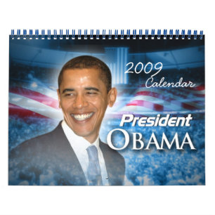 PRESIDENT OBAMA Inviguration minnesstund Kalender