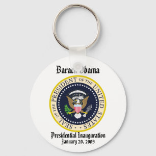 PRESIDENT OBAMA Inviguration minnesstund Nyckelring
