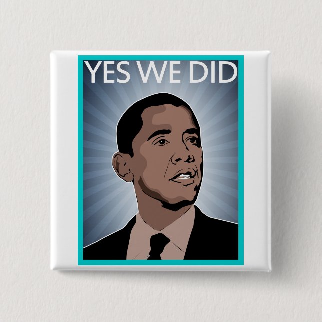 President Obama Knapp (Framsida)