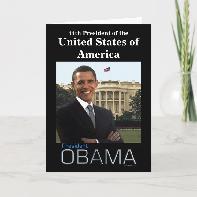President Obama Kort (Framsida)
