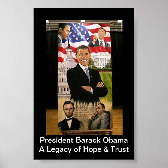 President Obama Lagacy of Hope Poster (Framsidan)