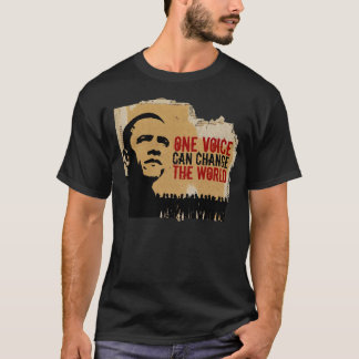 PRESIDENT OBAMA. MAN UTTRYCKER… +JA KAN VI… T SHIRT