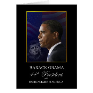 President Obama med John F Kennedy OBS Kort
