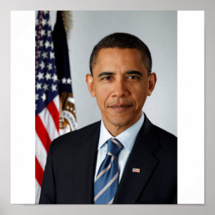 President Obama, officiellt porträtt Poster