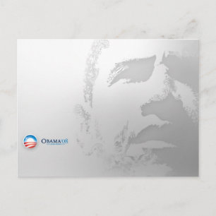President Obama personaliserar det! Vykort