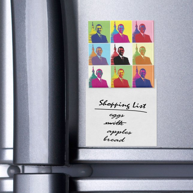 President Obama Pop Art Magnet (Skapare uppladdad)