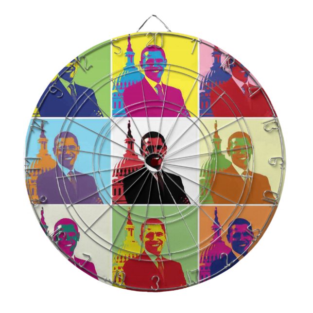 President Obama Pop Art Piltavla (Framsidan)