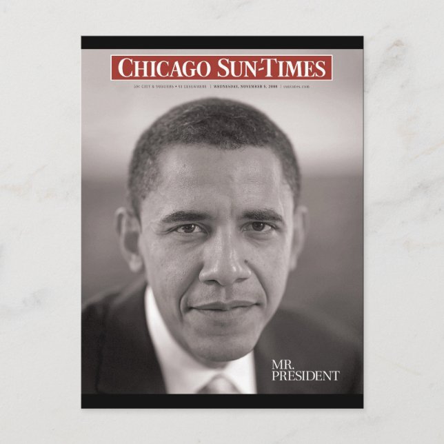 President Obama Postcard Vykort (Framsida)