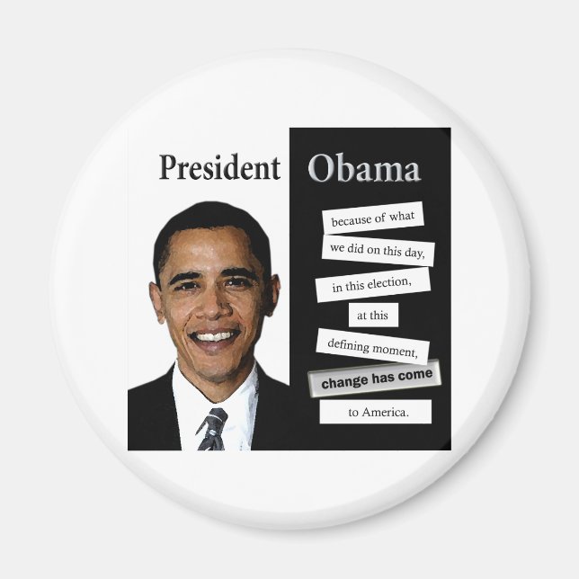 President Obama Quote Magnet (Framsidan)