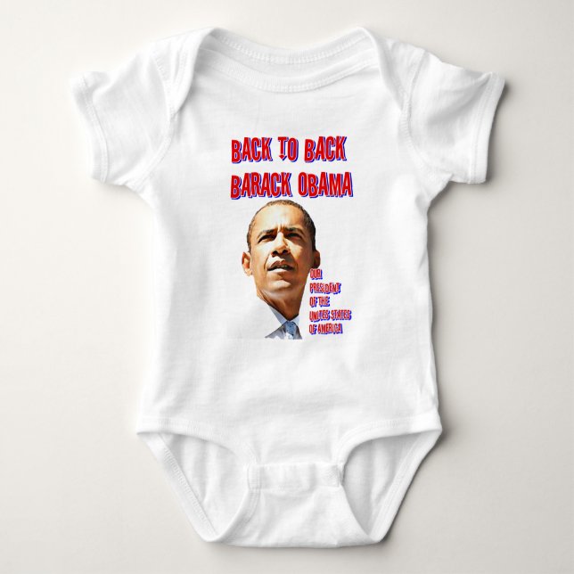 President Obama,Tillbaka till Bakåt_ T-shirt (Framsida)