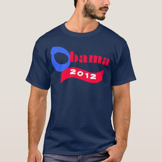 President Obama utvald 2012 Tee (Framsida)