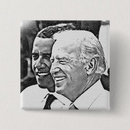 President Obama & Vice President Biden Button Knapp