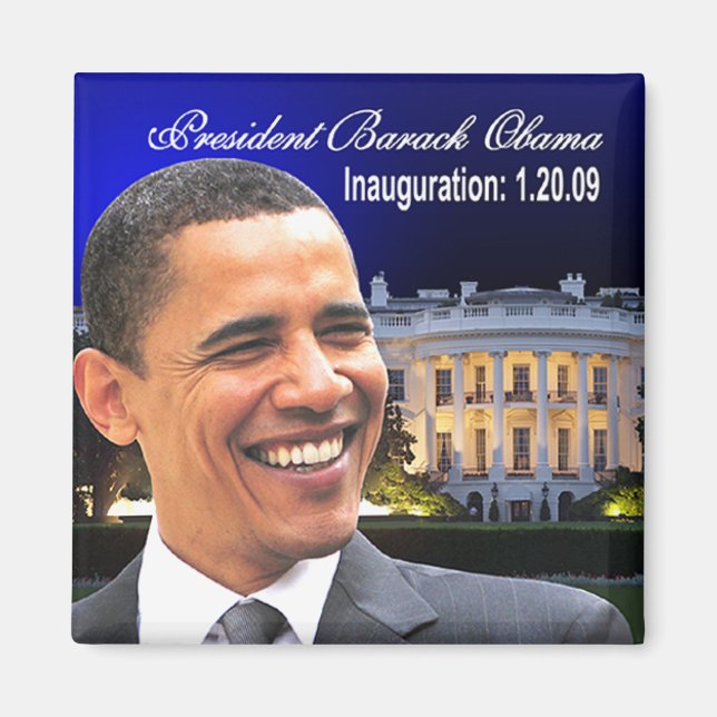 President Obama White House Magnet (Framsidan)