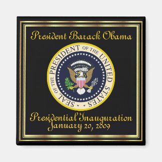 President Obamas presidentinvigning Magnet