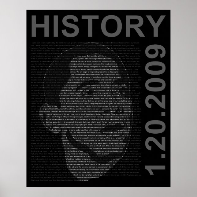 President obamas tal poster (Framsidan)