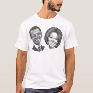 President och första dam t-shirt
