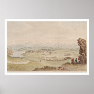President och Pueblo of Monterey (1104) Poster