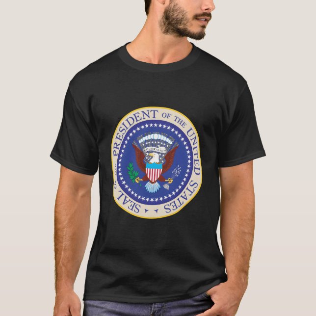 President of United Stater Seal T Shirt (Framsida)