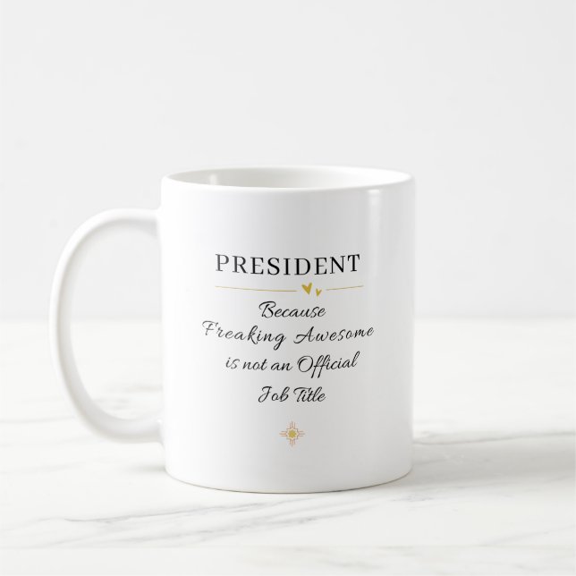 President Office Quote Kaffemugg (Vänster)