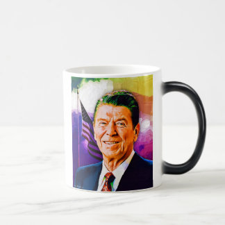 President Reagan Magisk Mugg