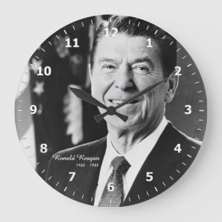 President Ronald Reagan Clock Stor Klocka
