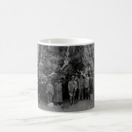 President Roosevelt och John Muir Kalifornien 1903 Kaffemugg