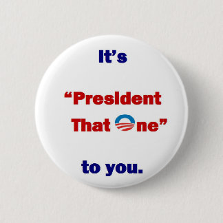 President som en knapp