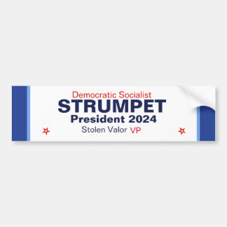 President STRUMPET Inauguration Bumper Sticke Bildekal