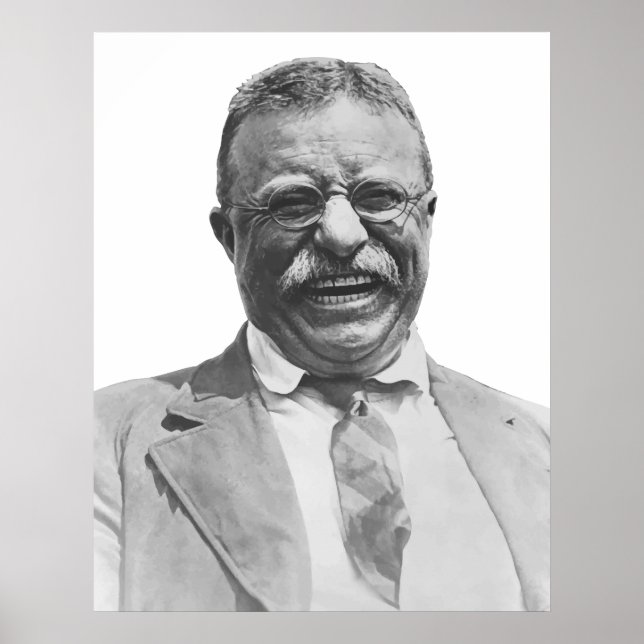 President Teddy Roosevelt Poster (Framsidan)