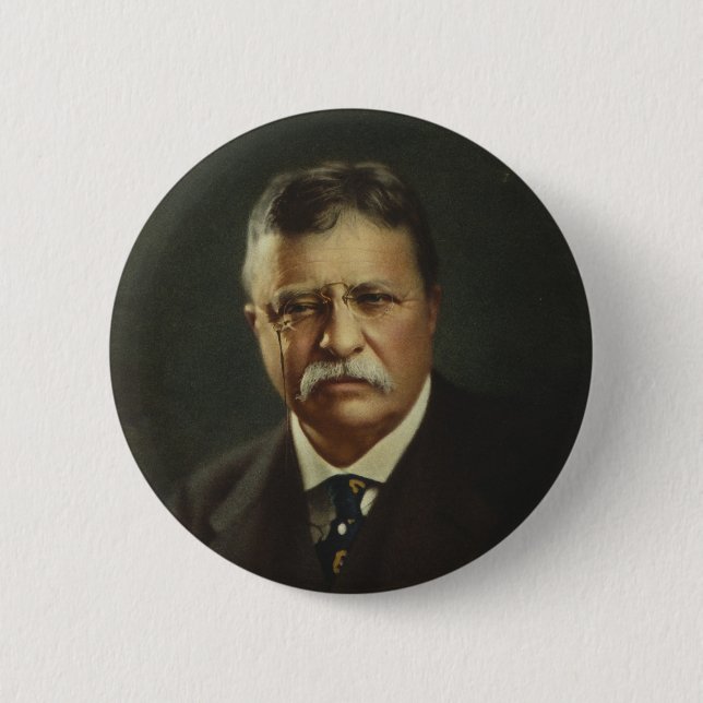 President Theodore Roosevelt av Forbes litografi Knapp (Framsida)