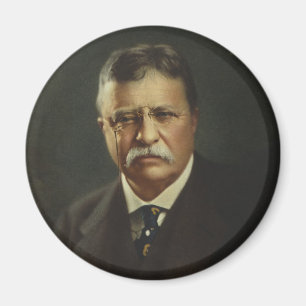 President Theodore Roosevelt av Forbes litografi Magnet