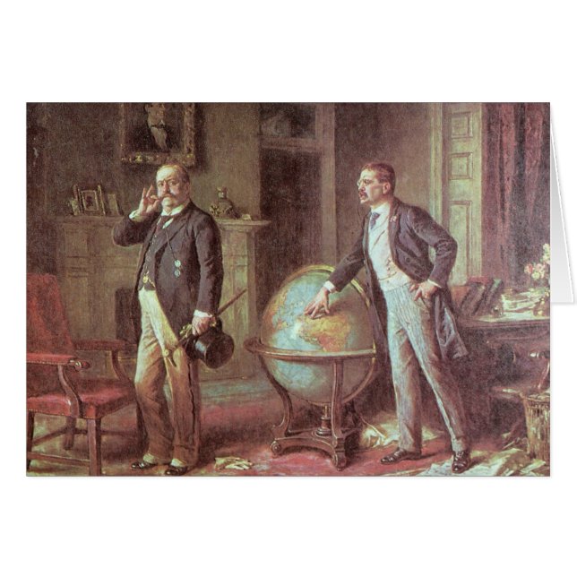 President Theodore Roosevelt Hälsningskort (Framsidan Horizontal)