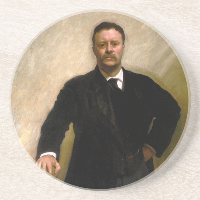 President Theodore Roosevelt John Singer Sargent Underlägg Sandsten (Framsidan)