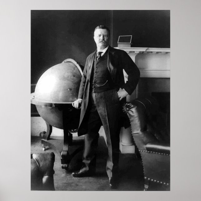 President Theodore Roosevelt Poster (Framsidan)