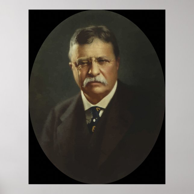 President Theodore Roosevelt Poster (Framsidan)
