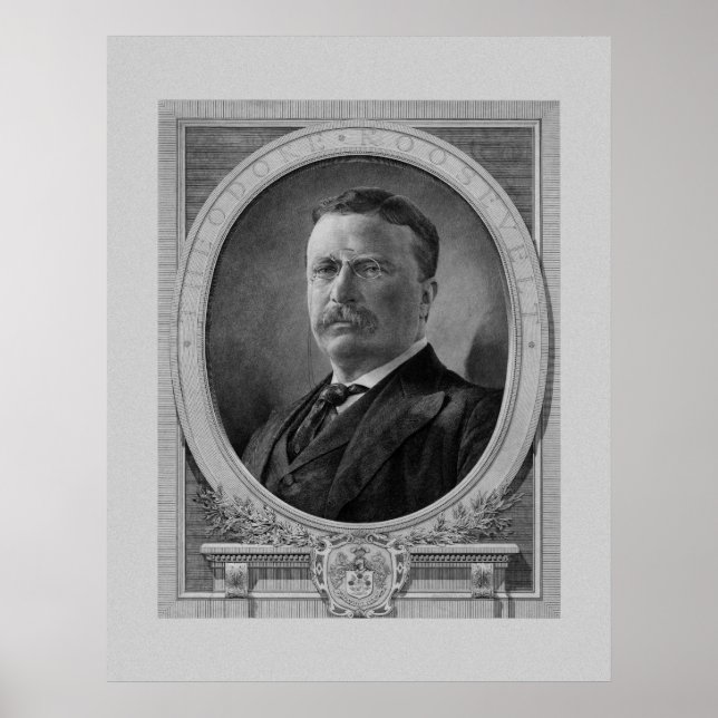 President Theodore Roosevelt Poster (Framsidan)